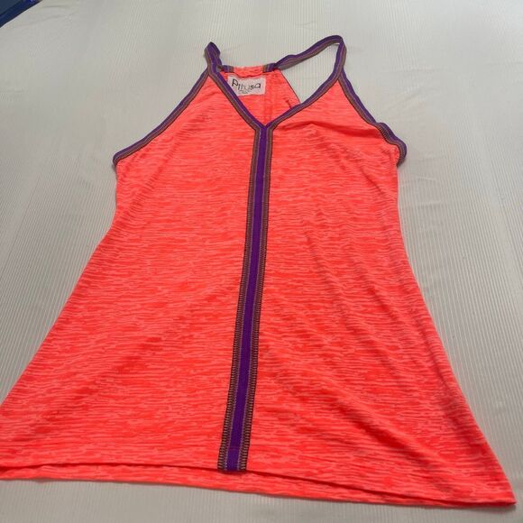 Pitusa Orange Mini Sundress Cover Up Dress Size Petite - Picture 1 of 5